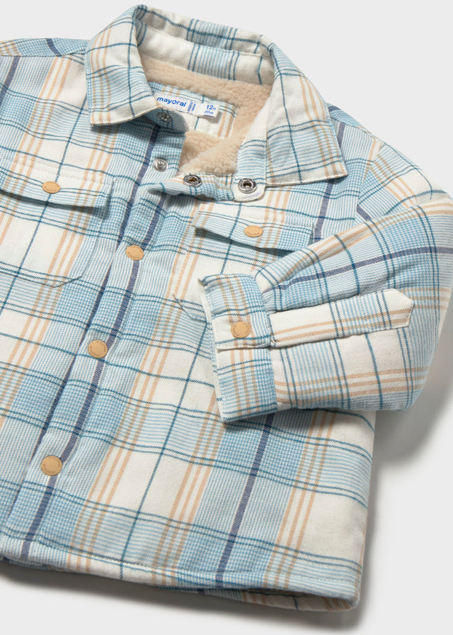 Sobrecamisa cuadros bebé
