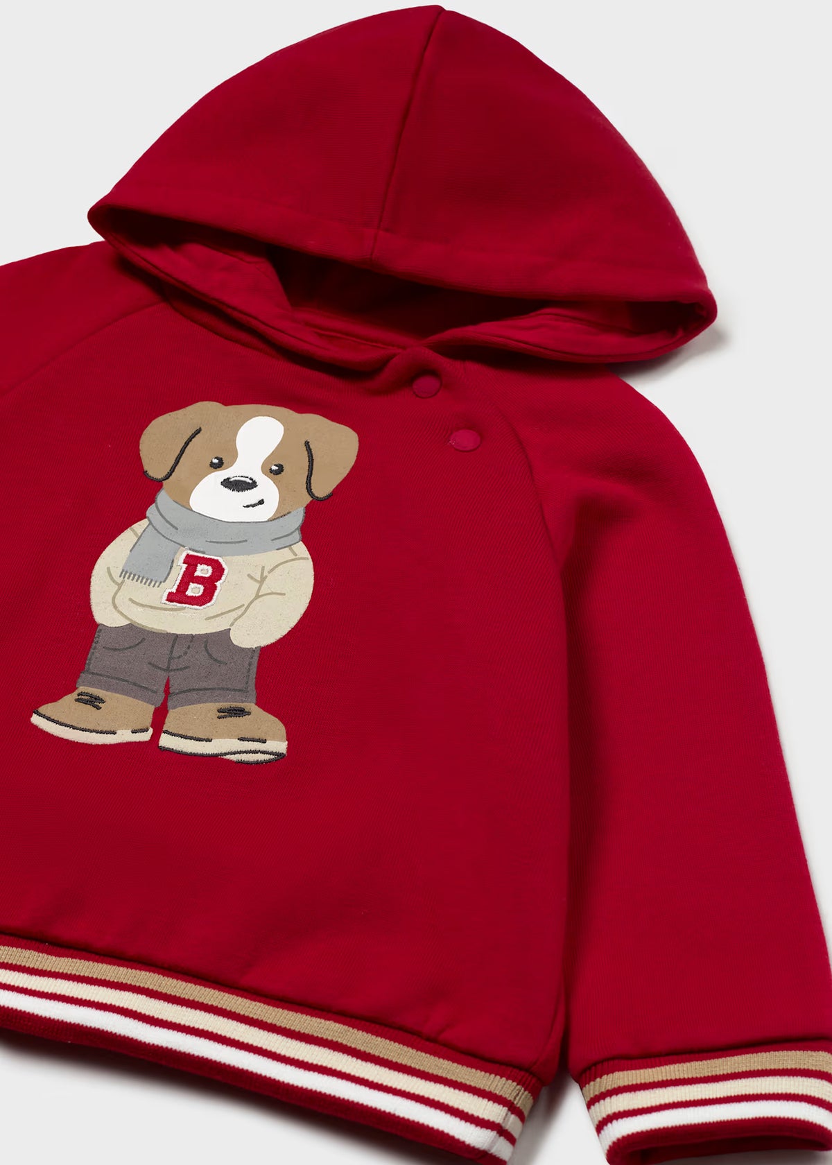 Sudadera capucha bebé Rojo – Mayoral, foto 3