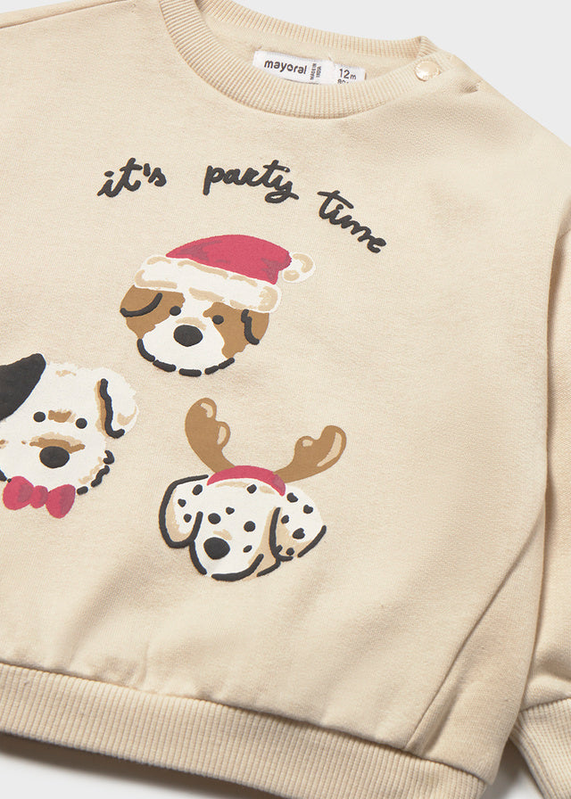 Sudadera animalitos bebé Piedra – Mayoral, foto 3