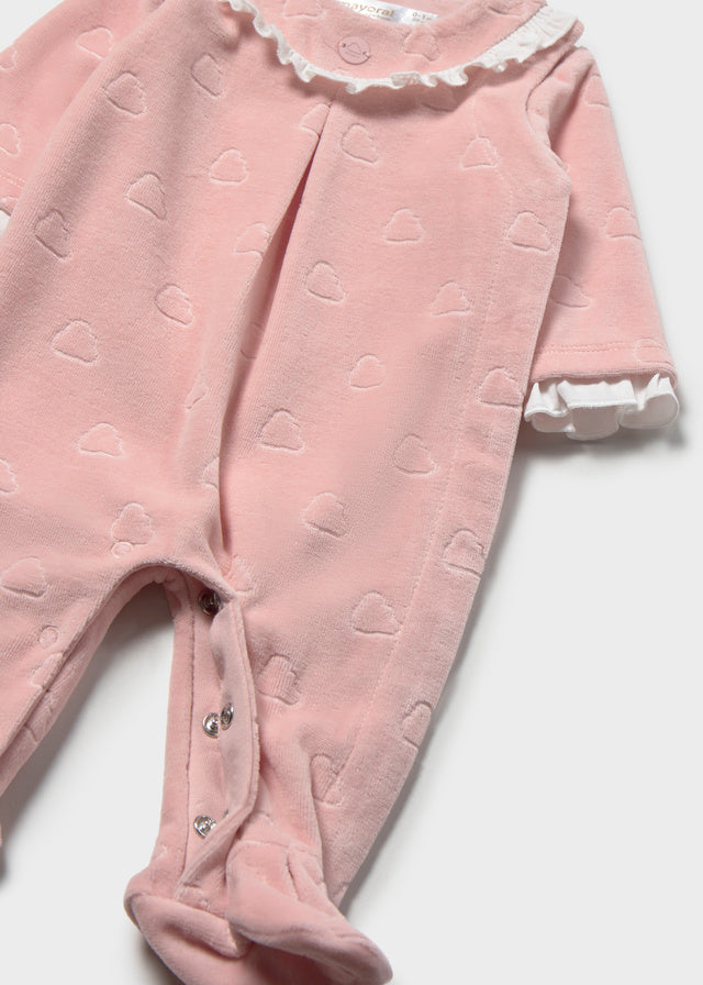 Pijama tundosado recién nacida Rosa baby – Mayoral, foto 3