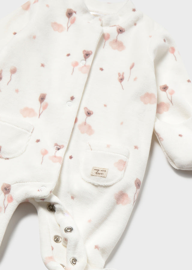 Pijama estampado recién nacido