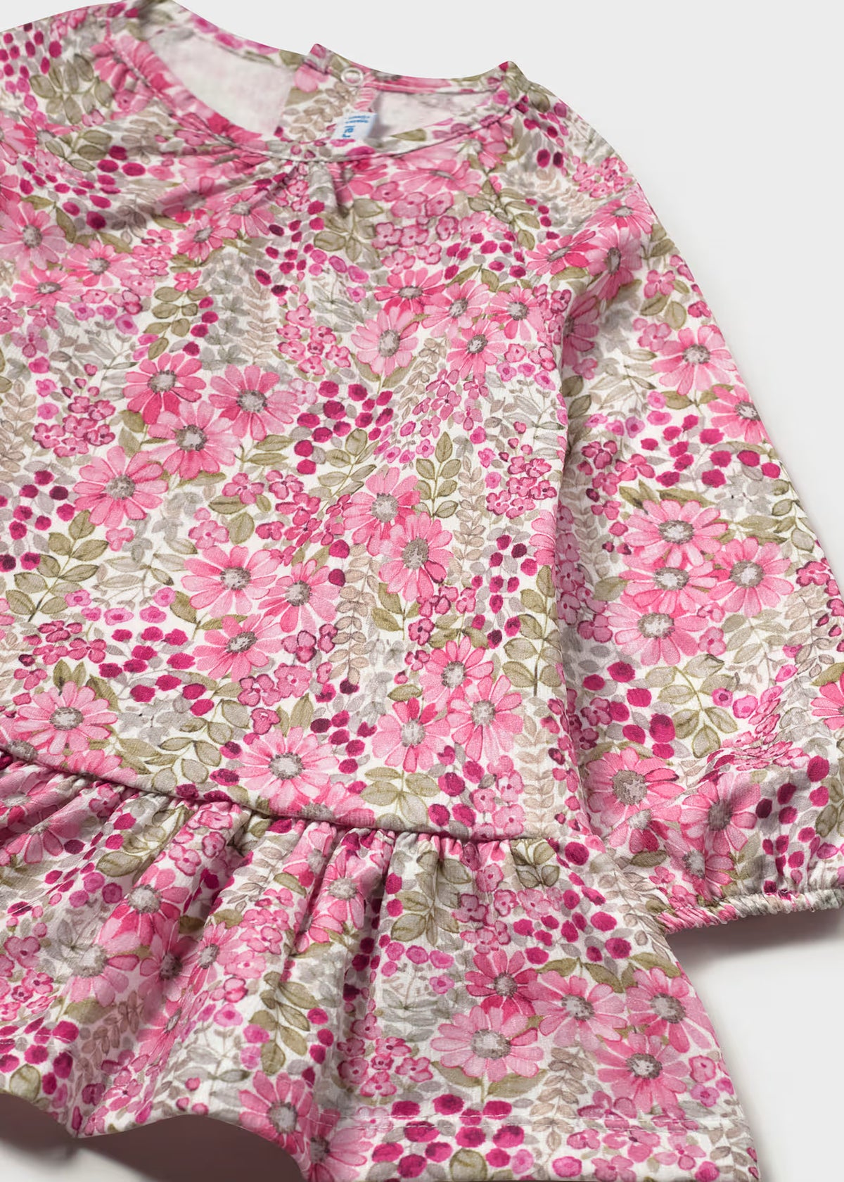 Vestido bambula estampado bebé Pétalo – Mayoral, foto 3