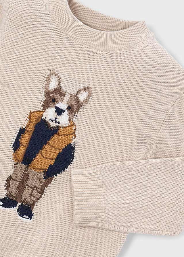 Jersey intarsia niño