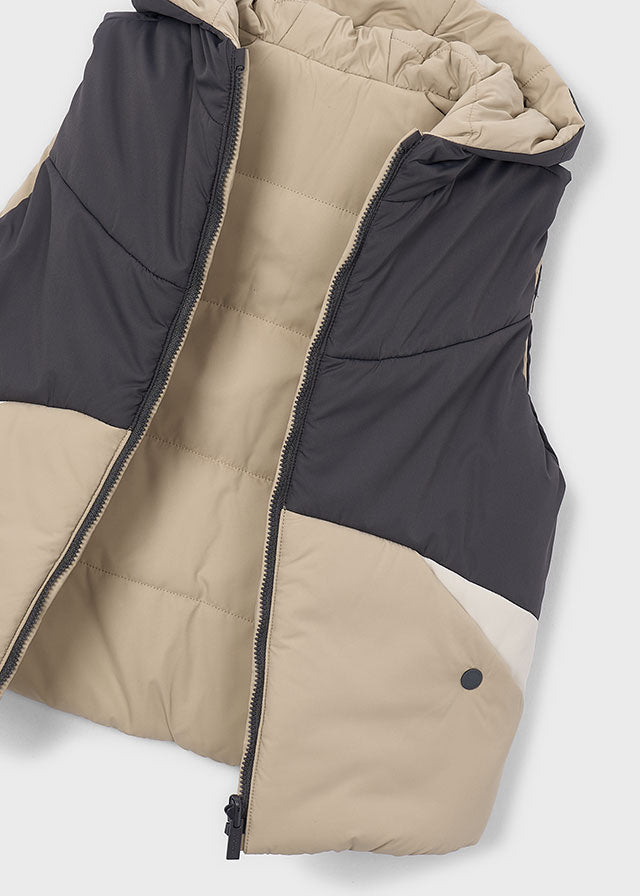 Chaleco reversible niño