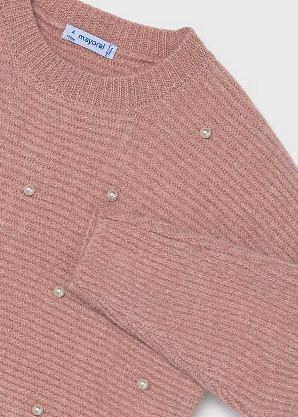 Jersey tricot perlas niña Cuarzo – Mayoral, foto 3