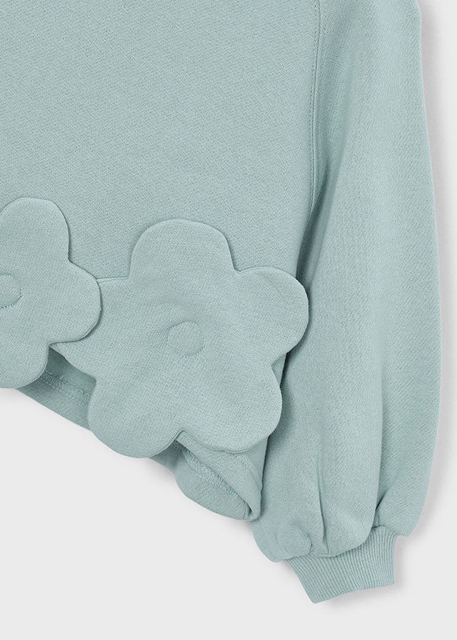 Sudaderas aplique flor niña Anís – Mayoral, foto 5