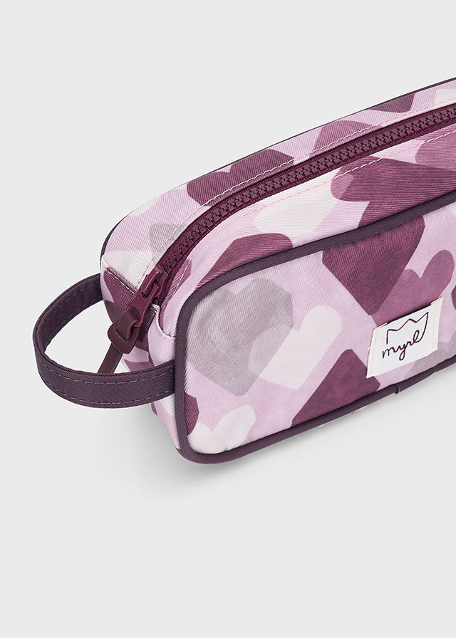 Mochila con estuche niña