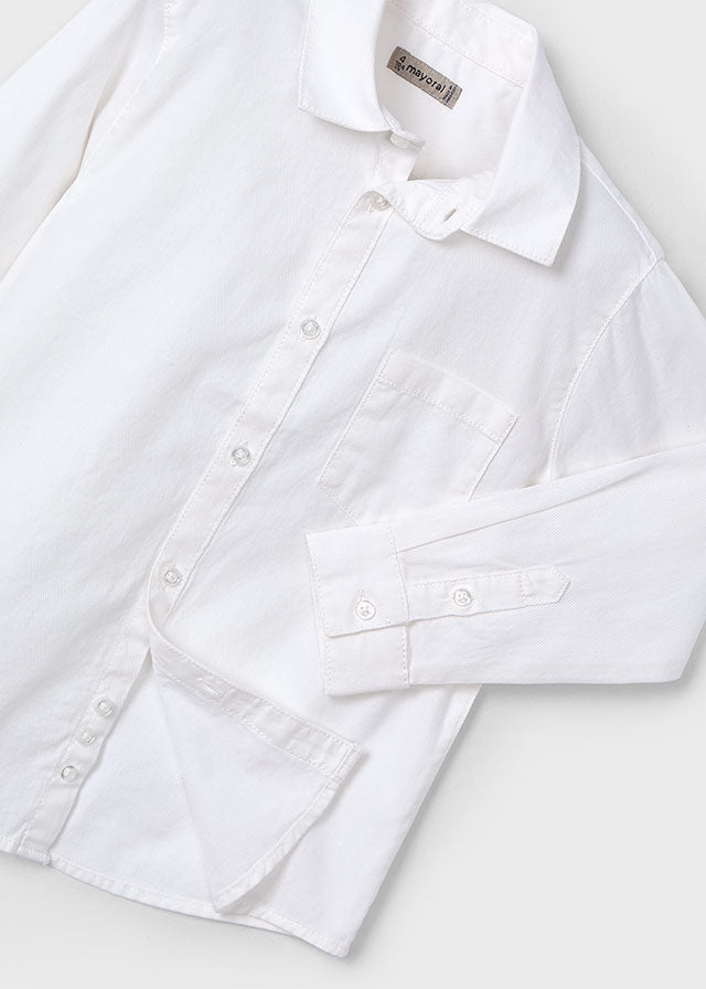 Camisa m/l básica niño