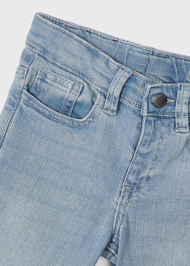 Pantalón tejano regular fit básico niño