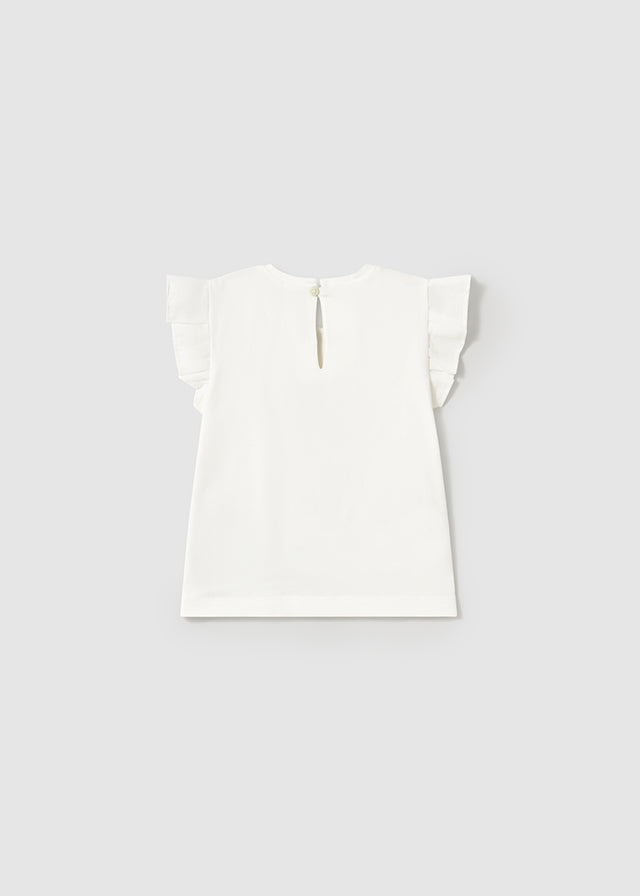 Camiseta m/c vestir bebé niña