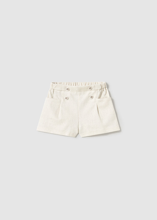 Pantalón corto estructura