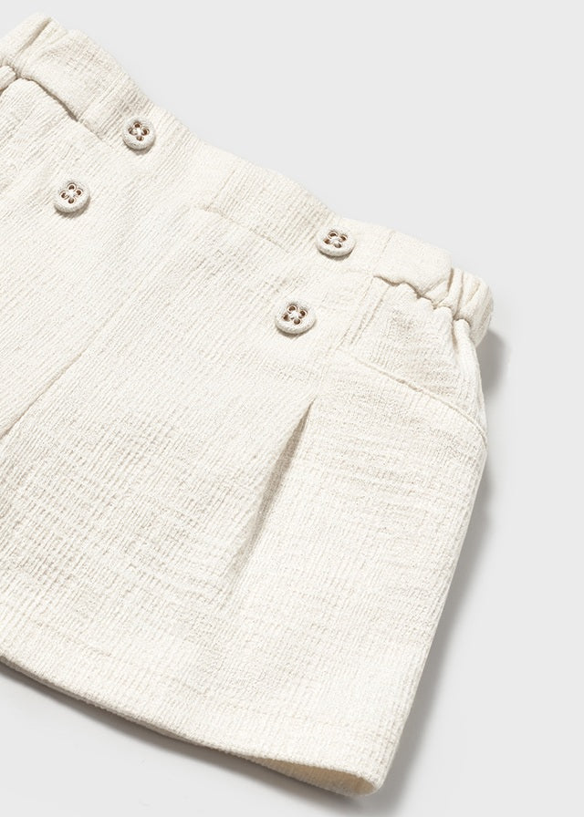 Pantalón corto estructura