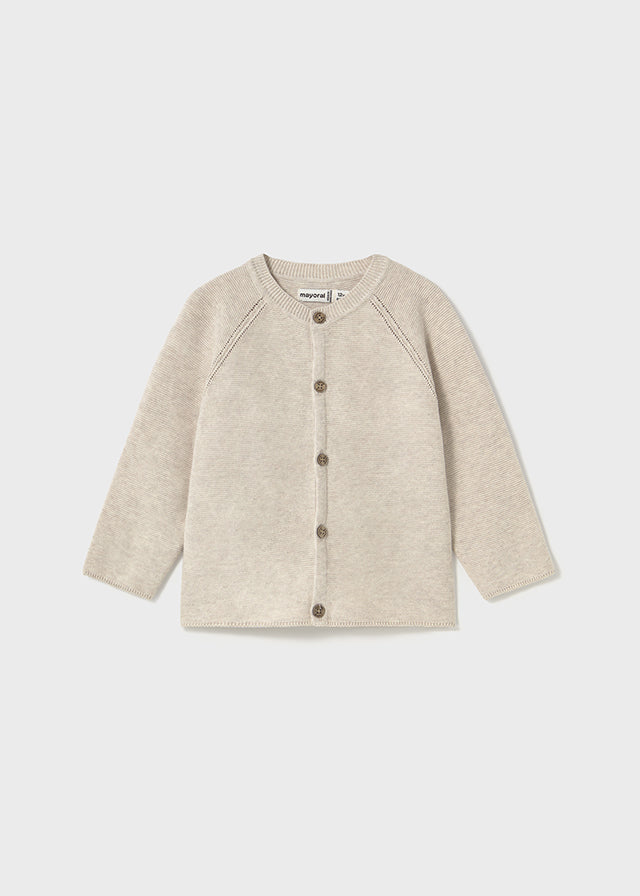 Cárdigan tricot bebé
