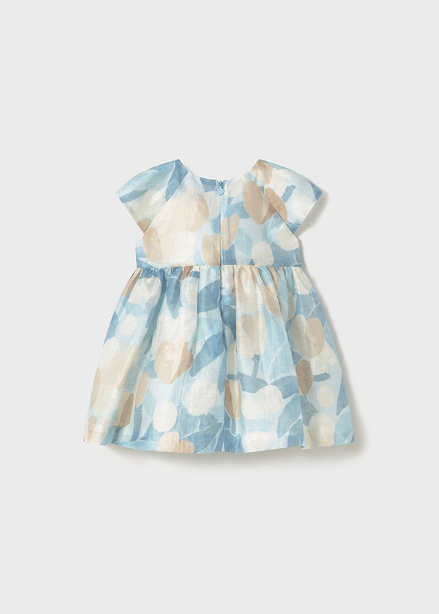Vestido estampado bebé niña