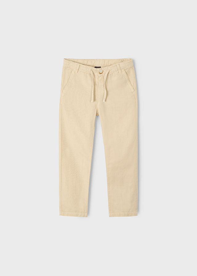 Pantalón lino delavado niño