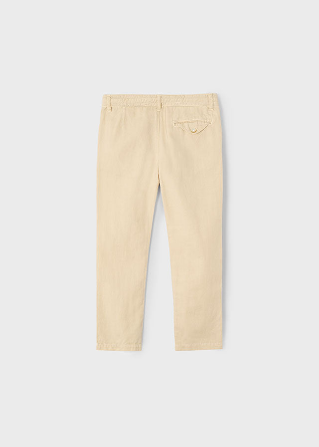 Pantalón lino delavado niño