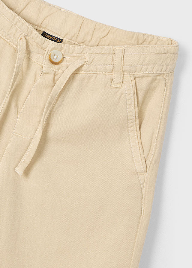 Pantalón lino delavado niño
