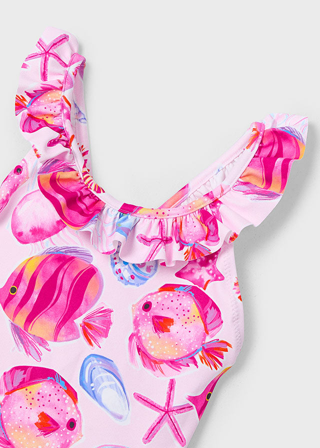 Bañador estampado niña