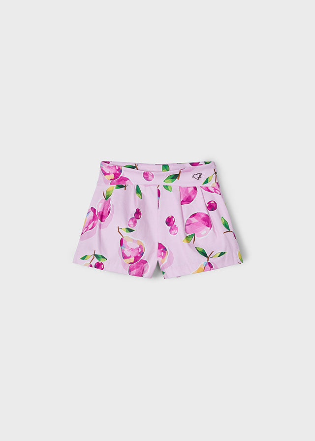 Falda pantalón estampado niña