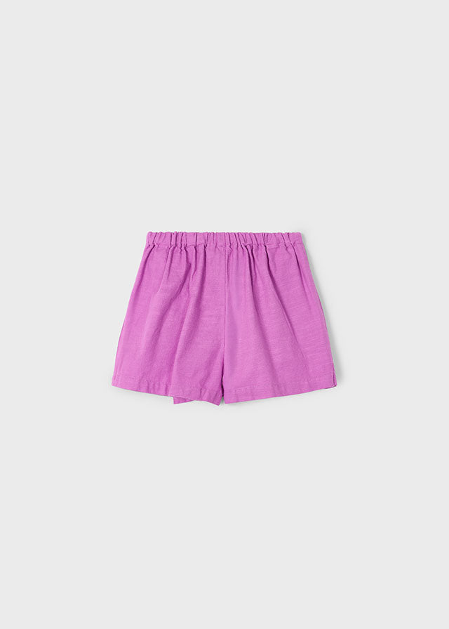 Falda pantalón hebilla niña