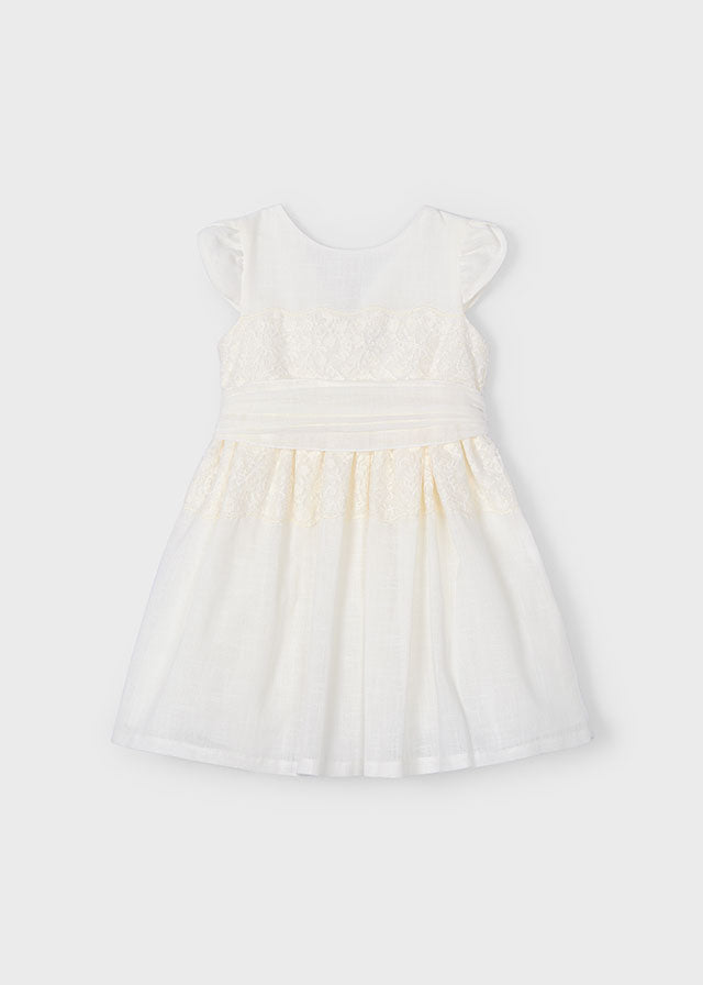 Vestido puntillas niña
