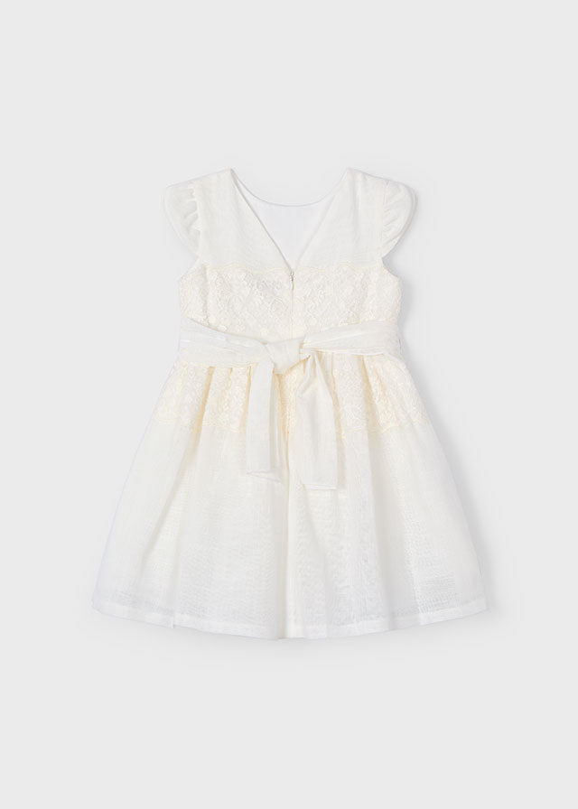 Vestido puntillas niña