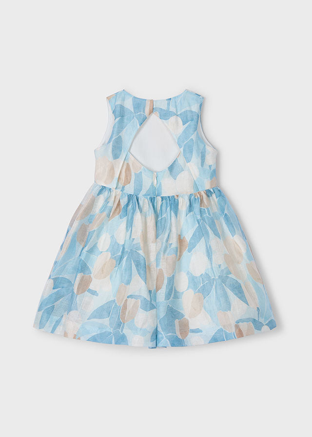 Vestido estampado niña
