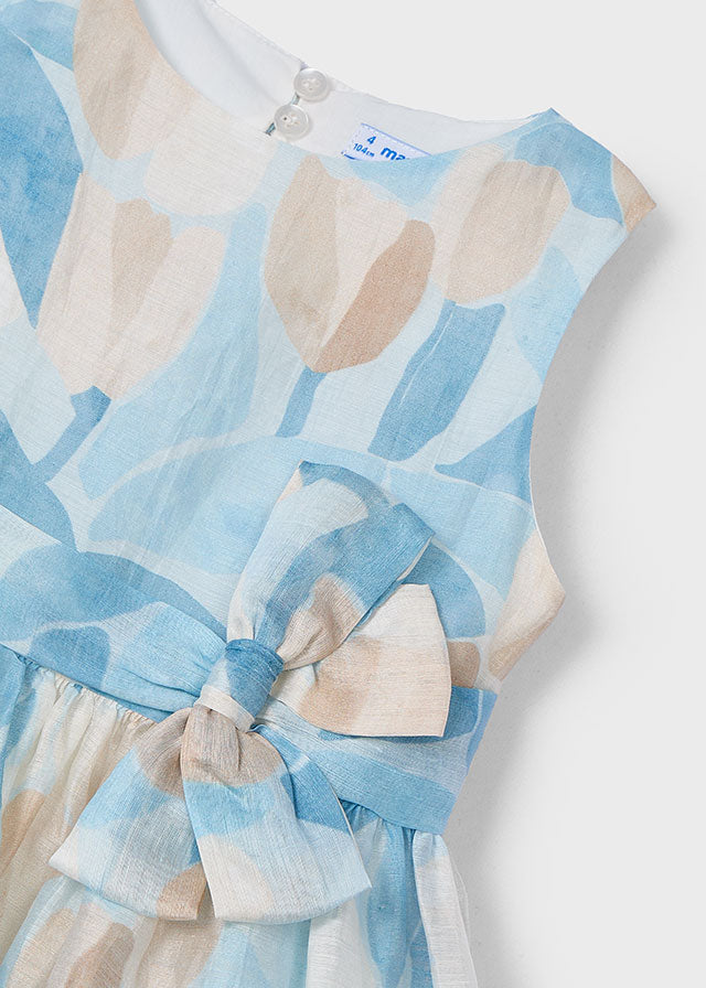 Vestido estampado niña