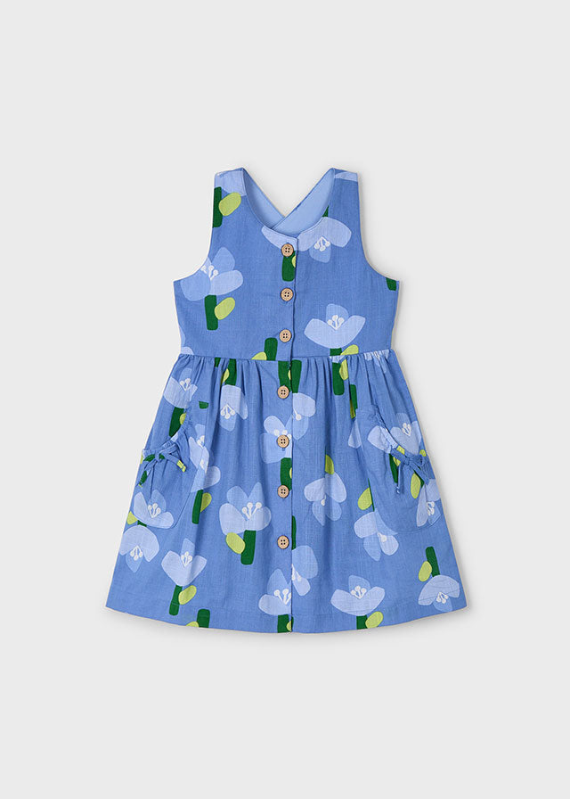 Vestido estampado niña