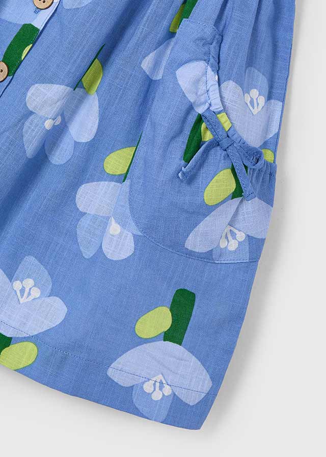 Vestido estampado niña
