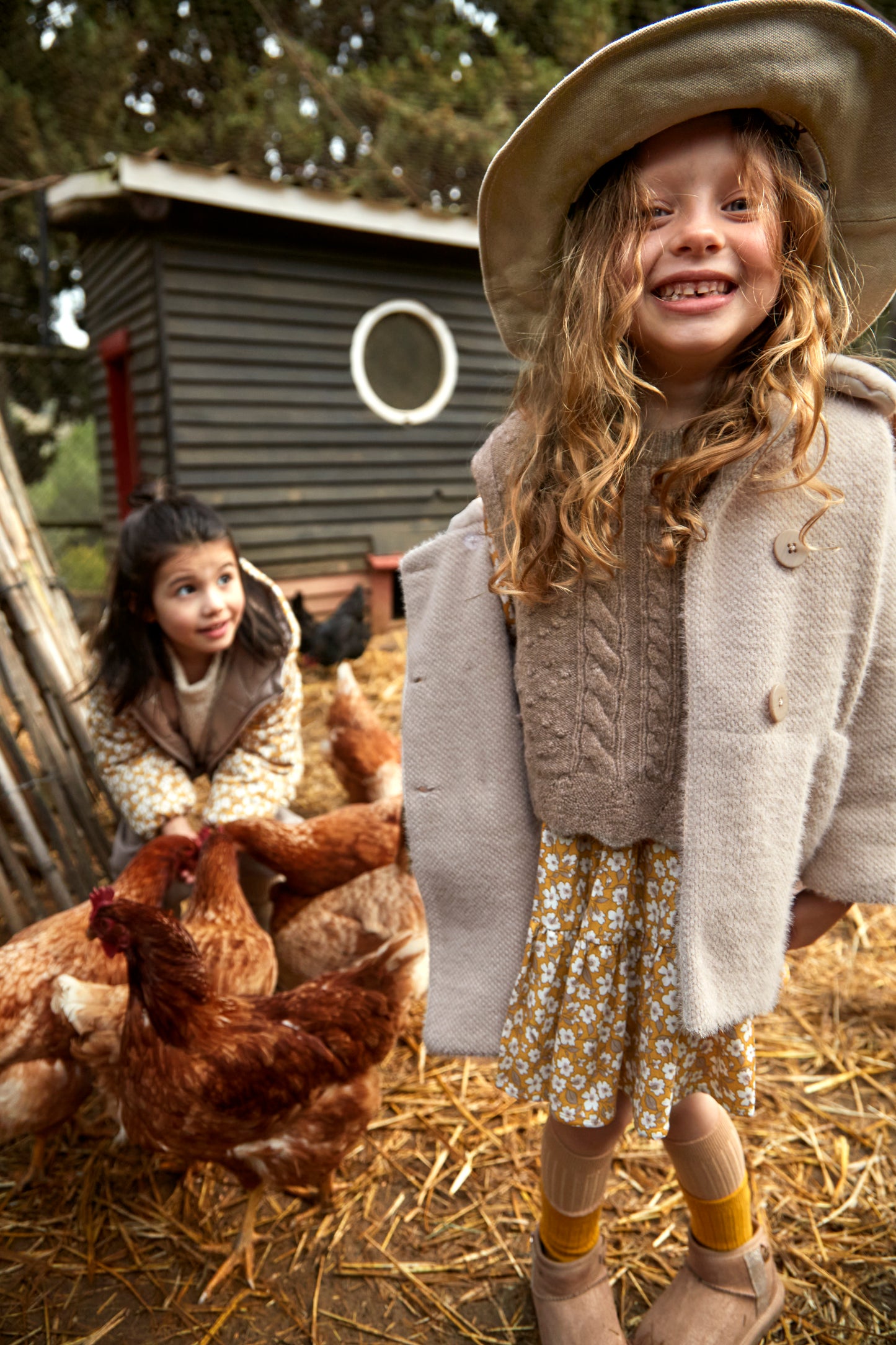 Vestido combinado tricot