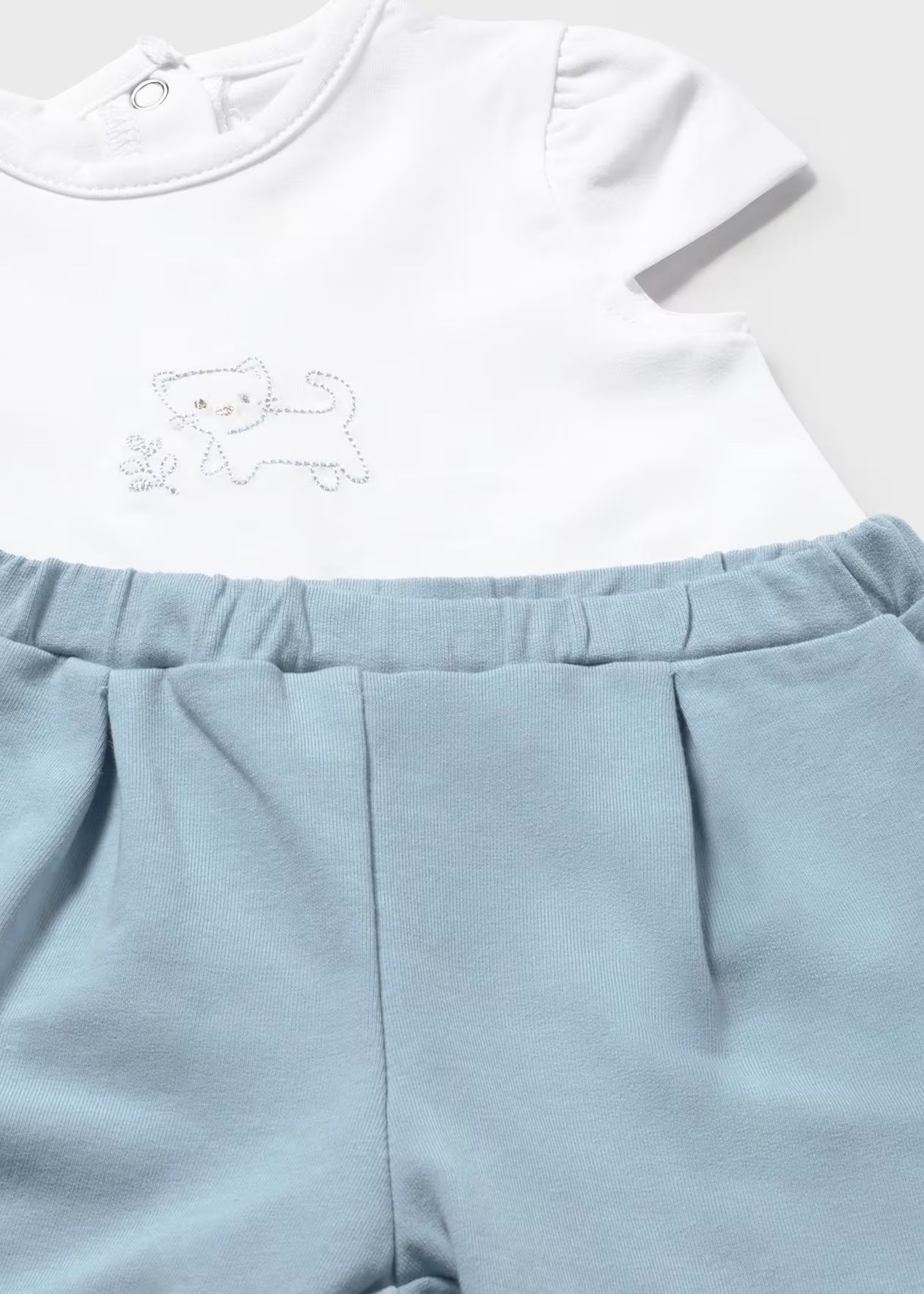 Chándal con camiseta recién nacida