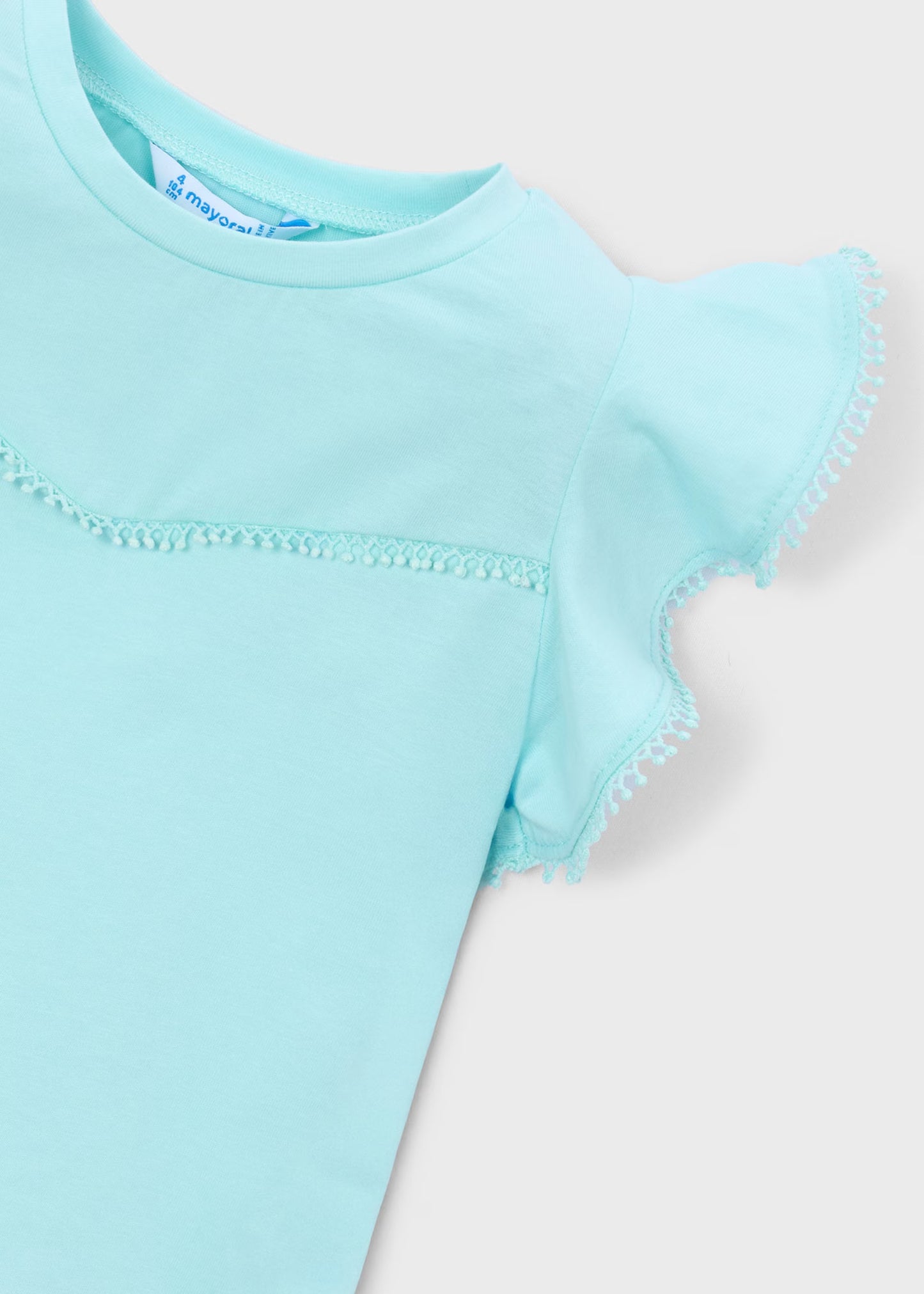 Camiseta volante niña