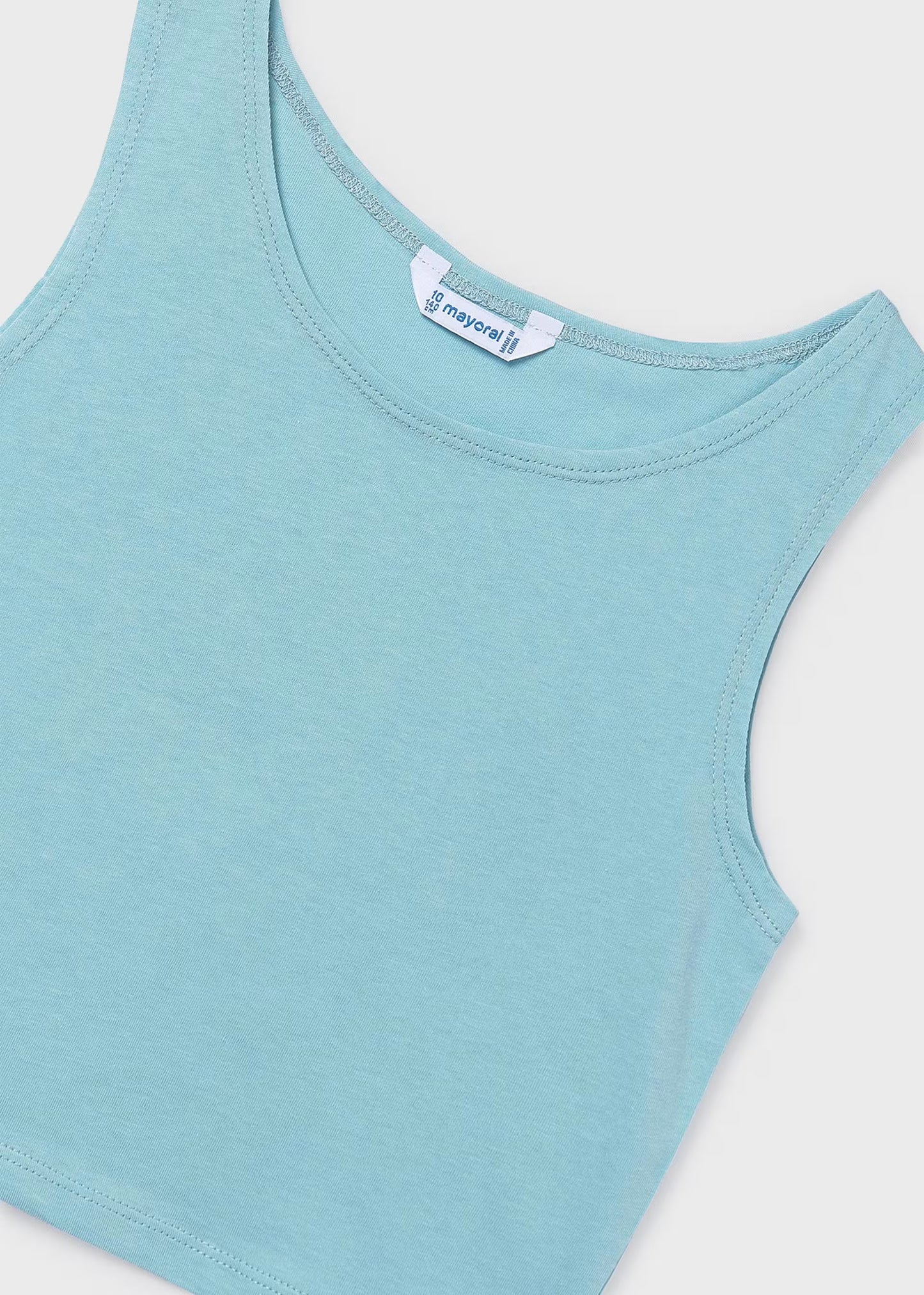Camiseta con top chica