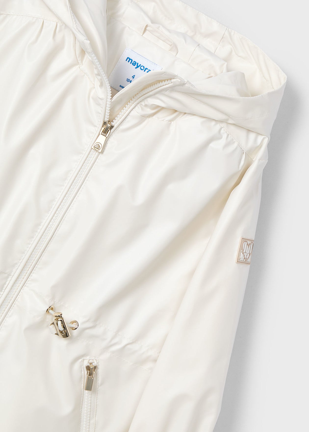 Cortavientos capucha niña