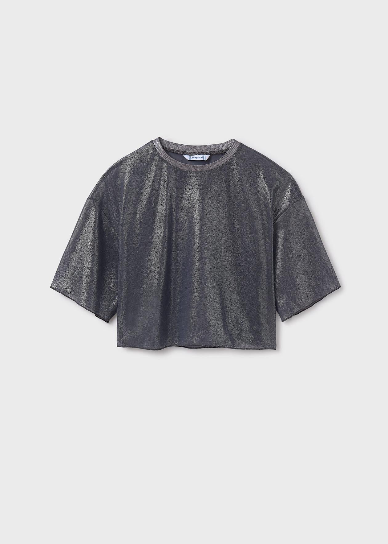 Camiseta tul con top chica