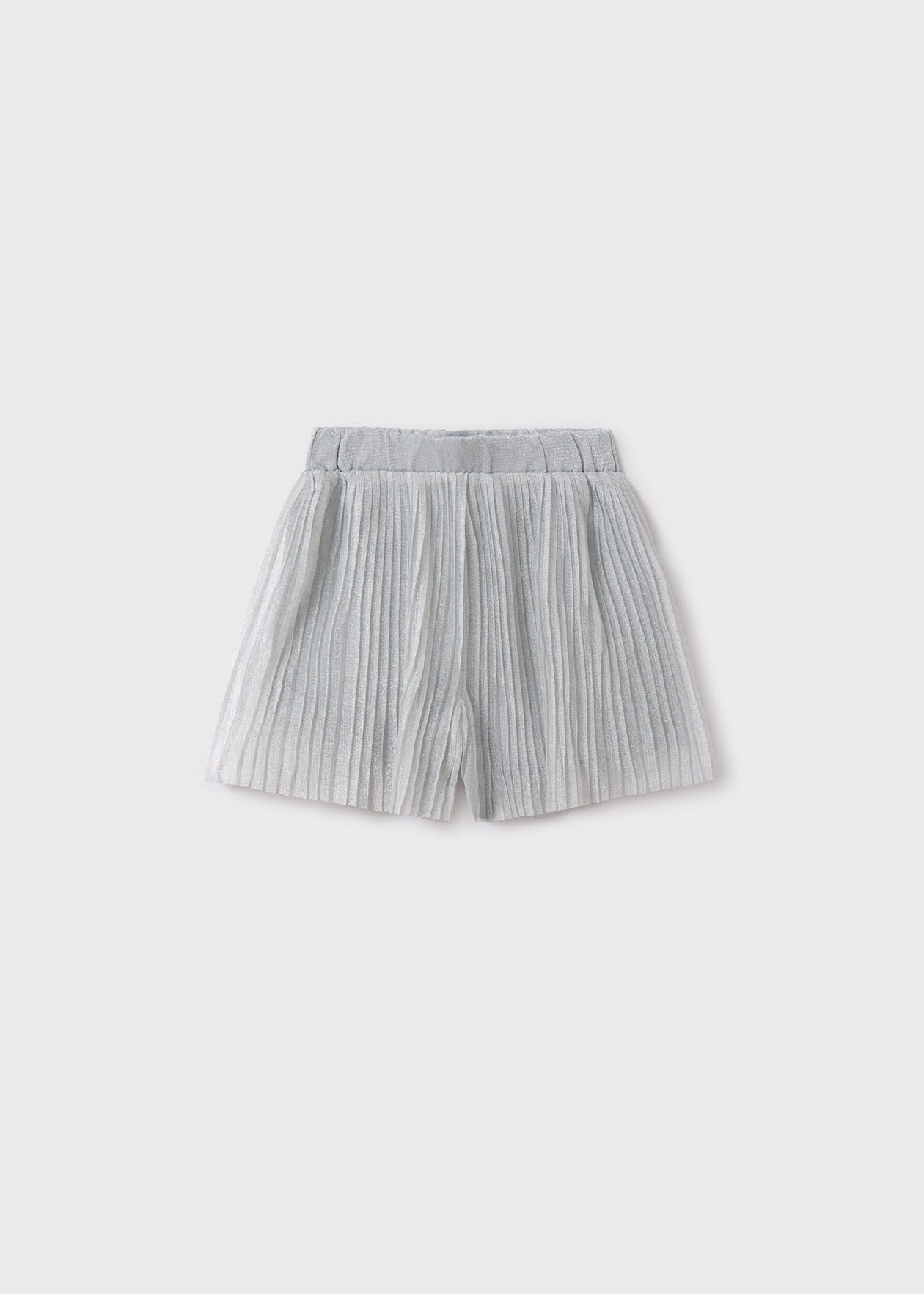 Pantalón corto plisado chica