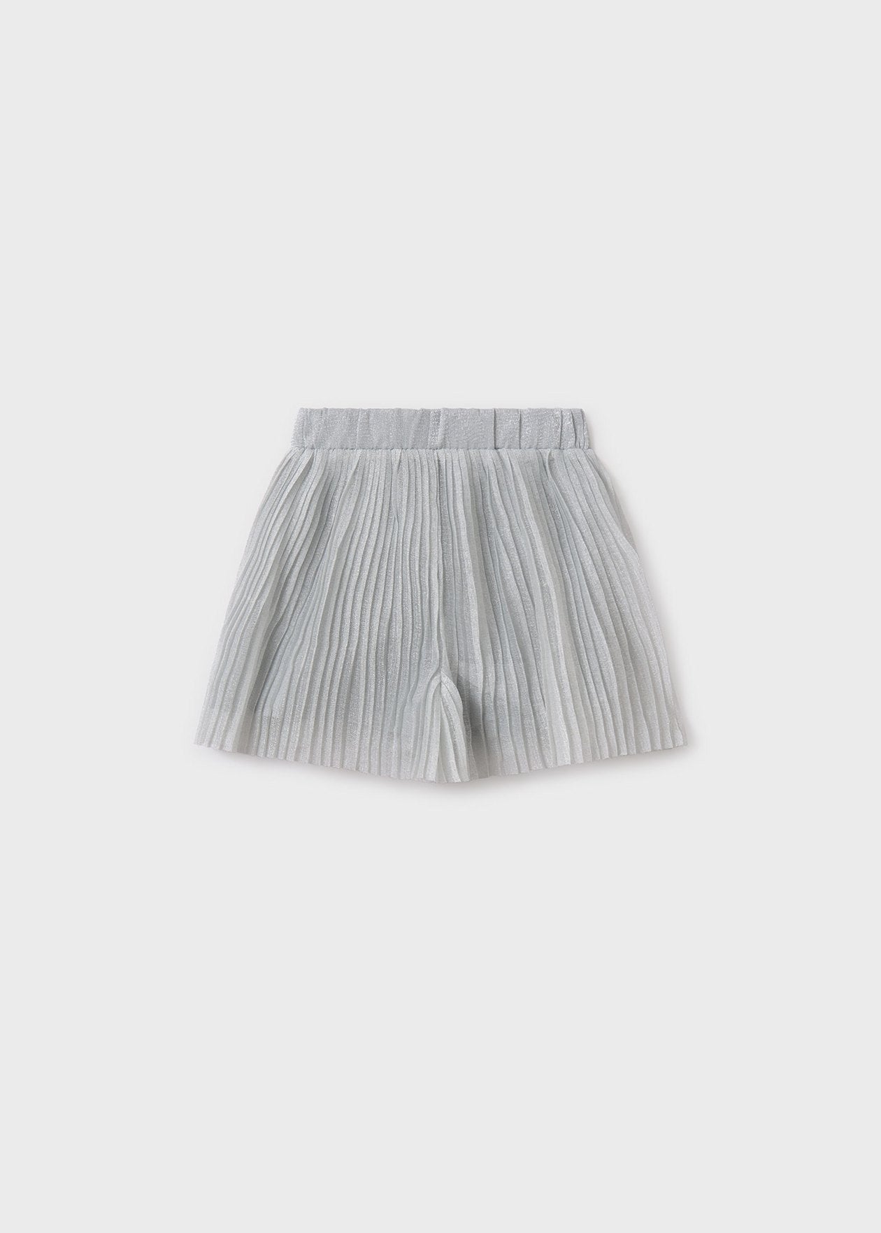Pantalón corto plisado chica