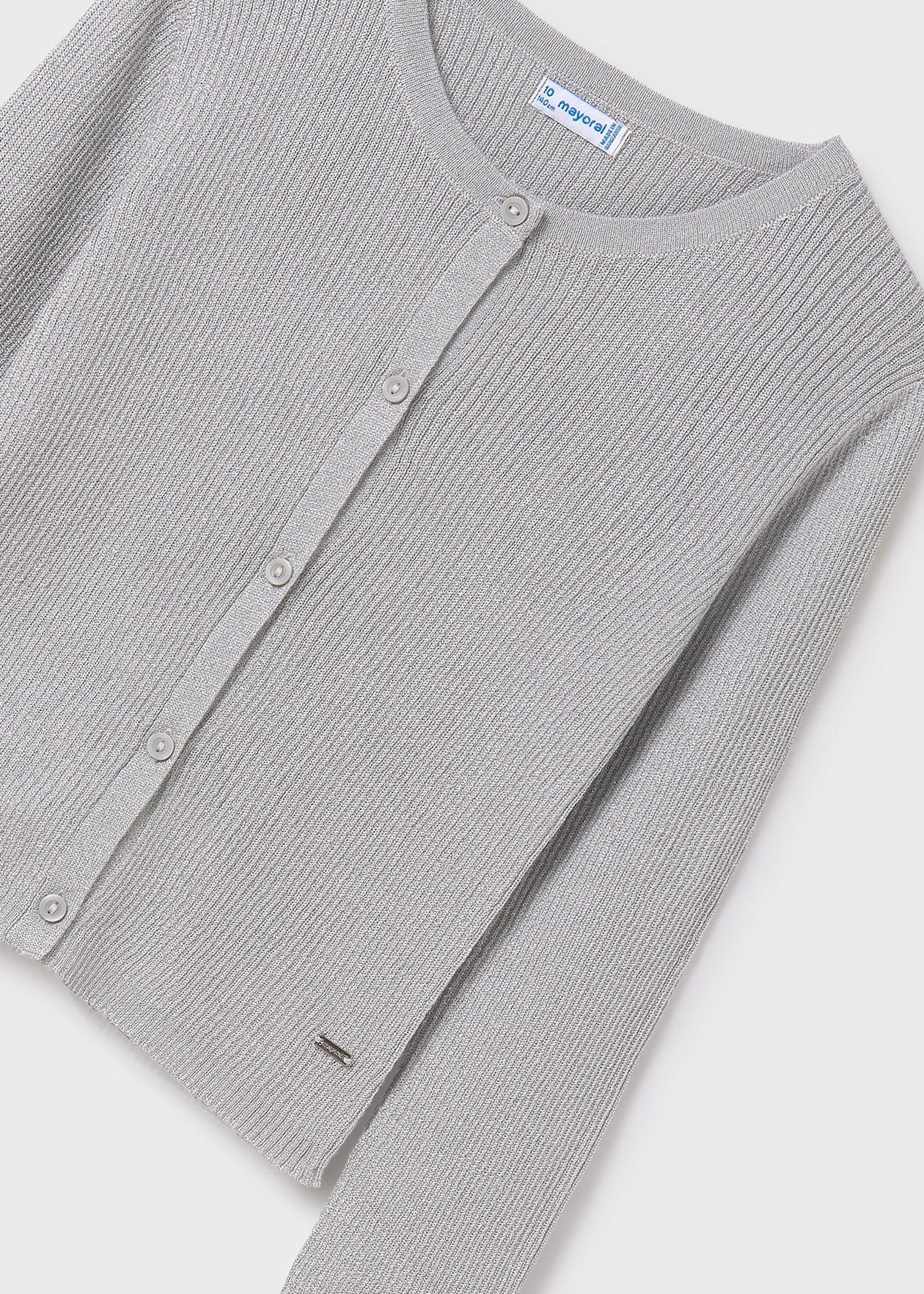 Rebeca tricot canalé chica