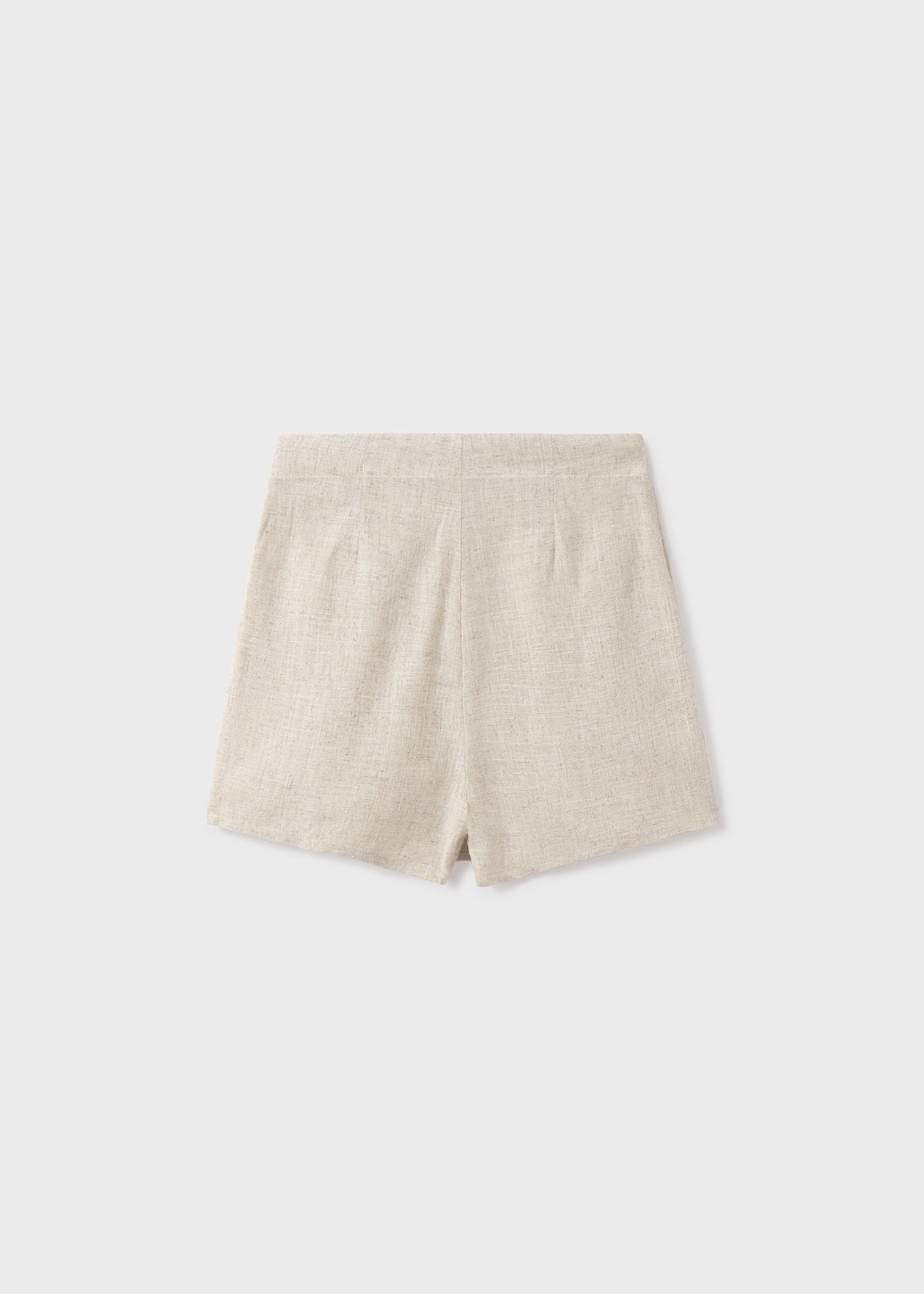 Falda pantalón con lino chica