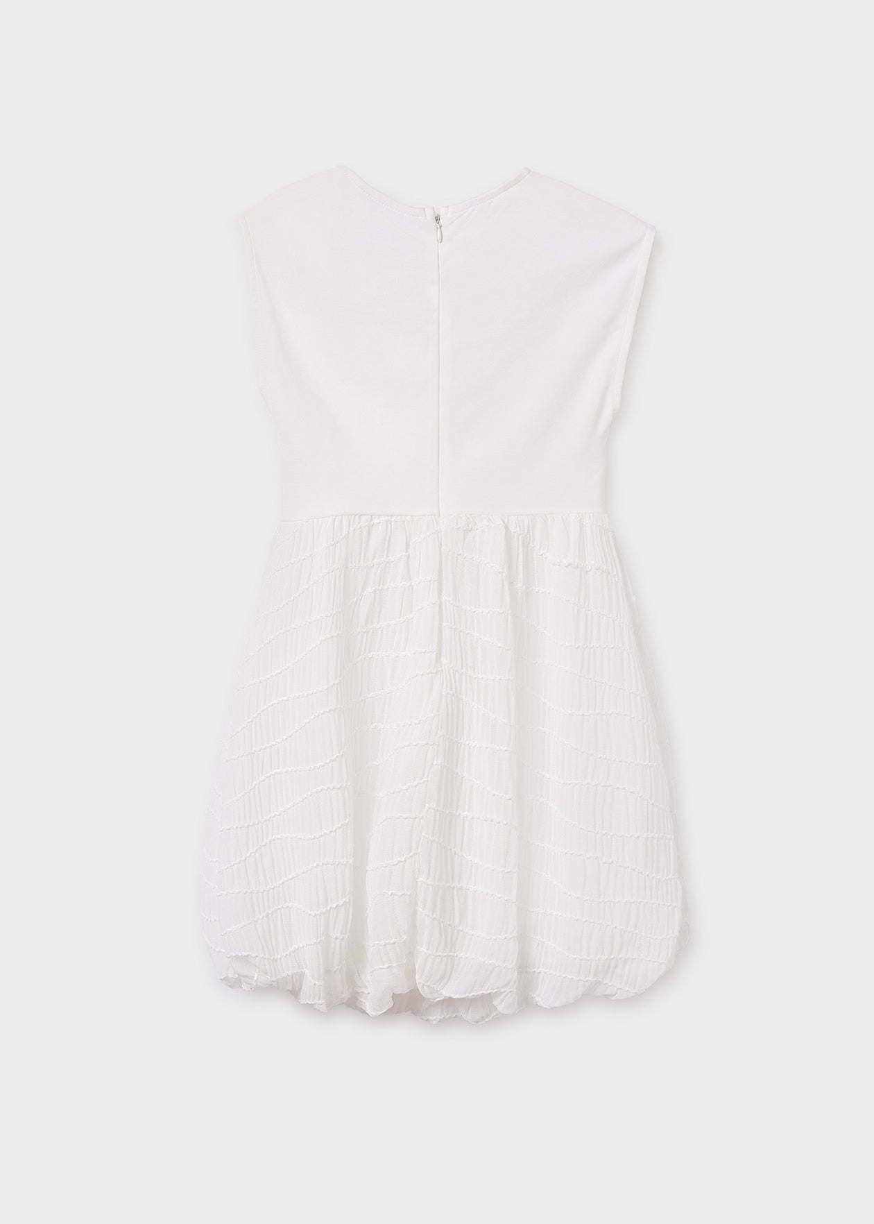 Vestido combinado chica