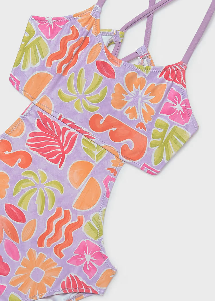 Bañador estampado chica