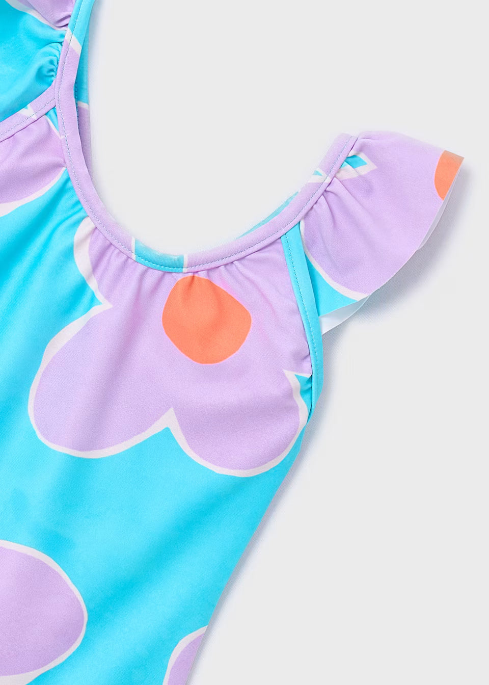 Bañador volantes estampado niña