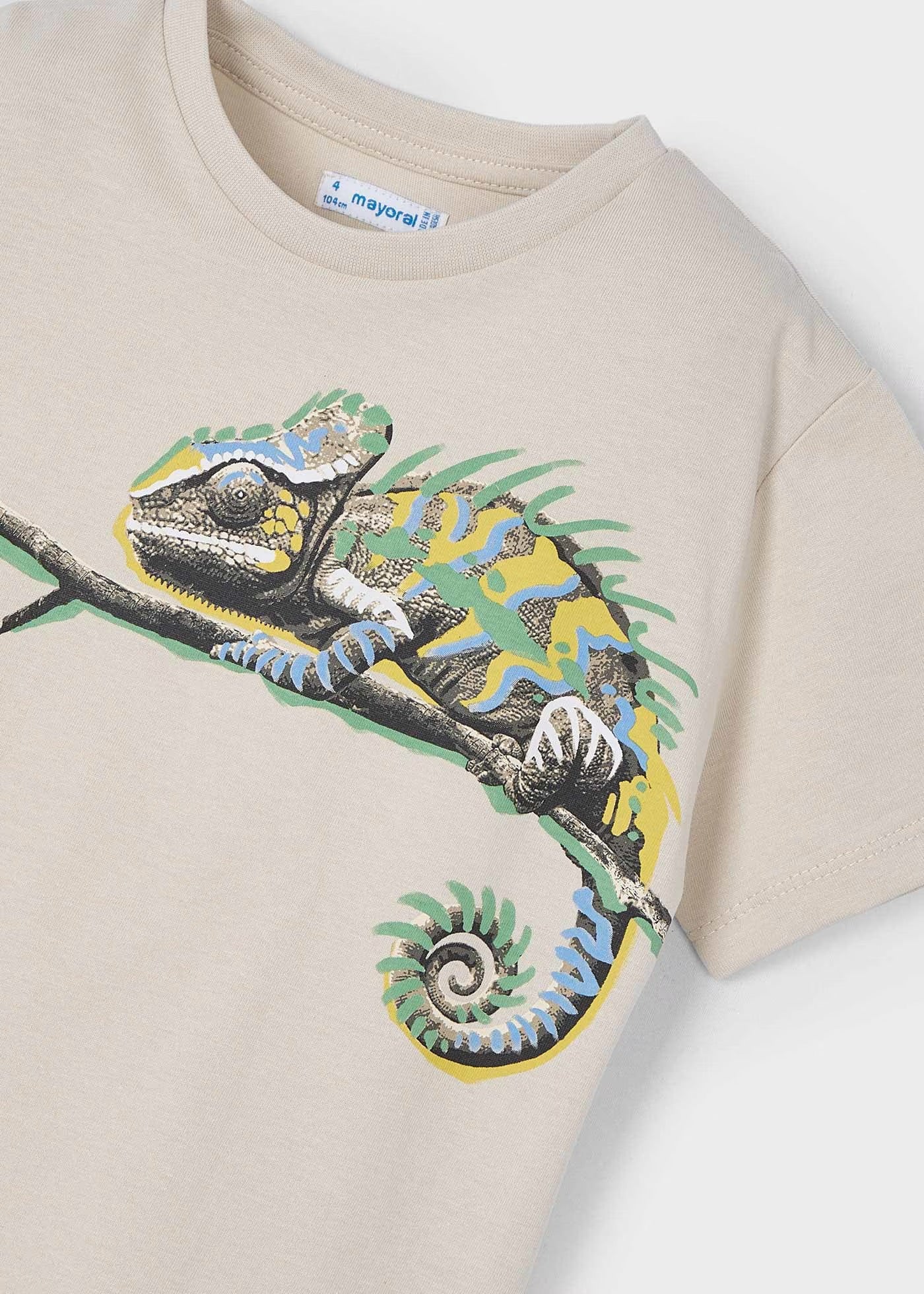 Camiseta camaleón niño