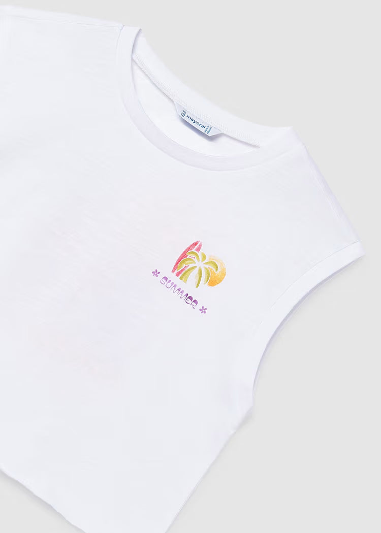 Camiseta estampado chica