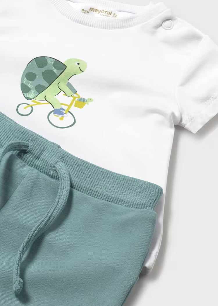 Chándal con camiseta recién nacido