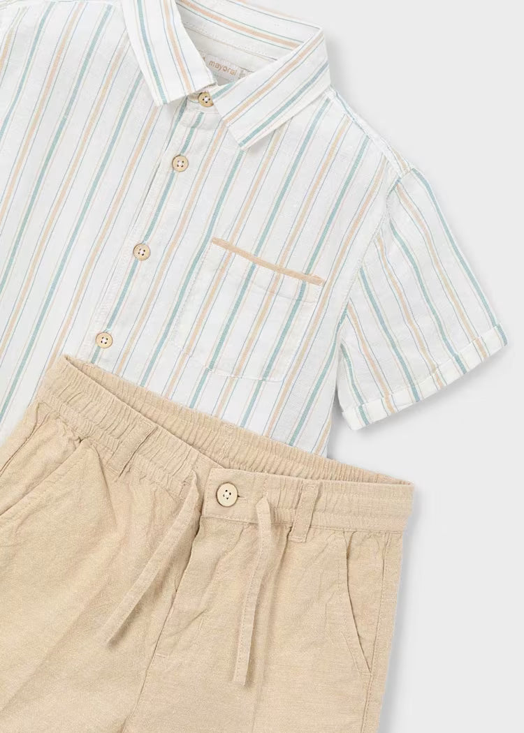 Conjunto de línea con Bermudas niño