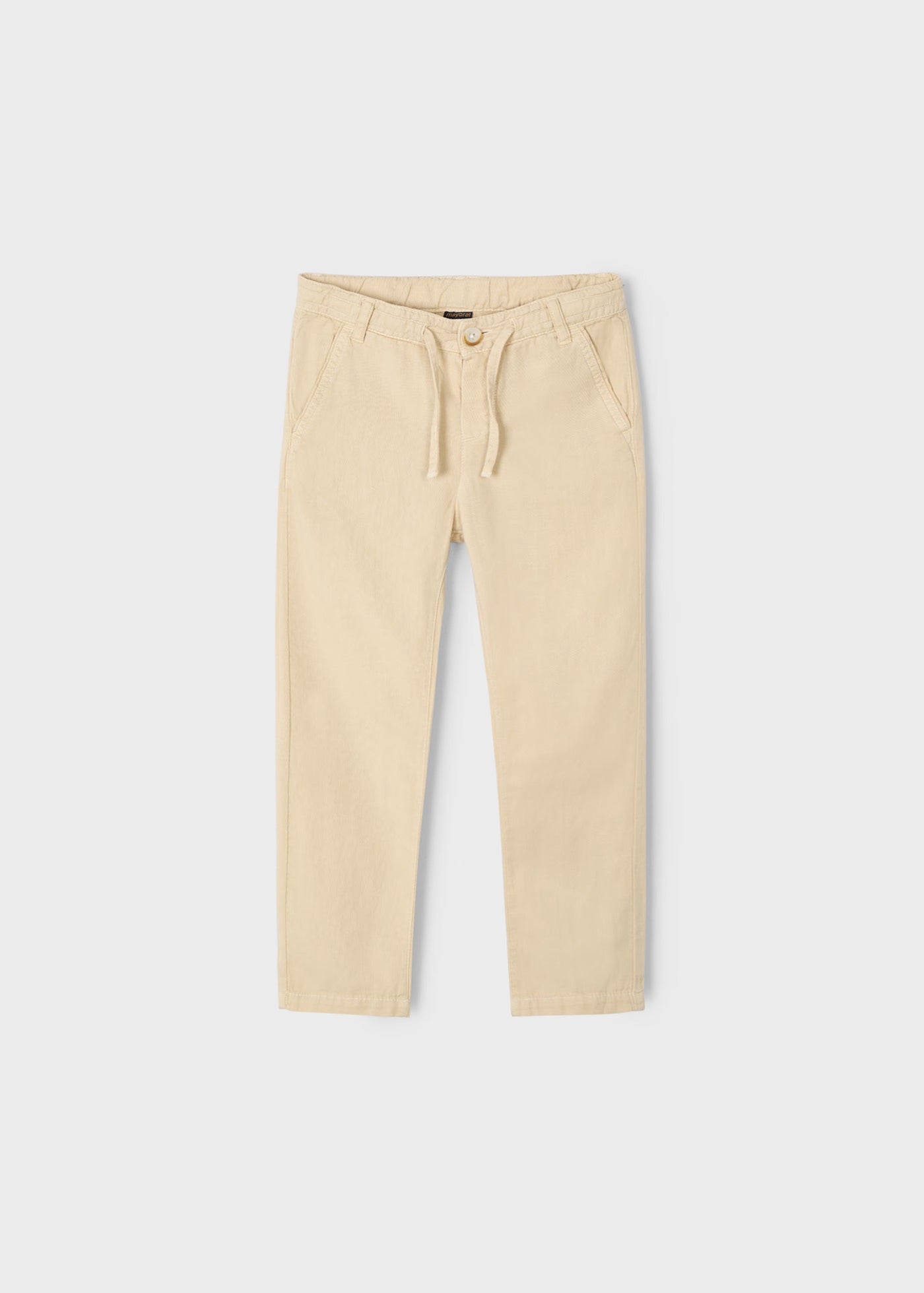 Pantalón cordón con lino niño