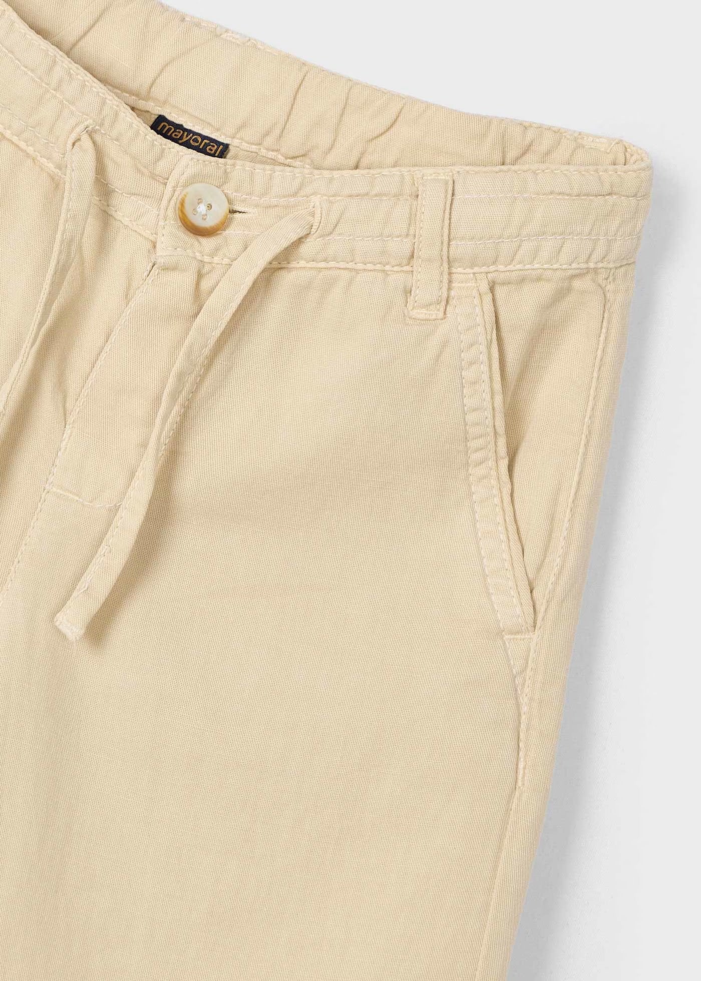 Pantalón cordón con lino niño