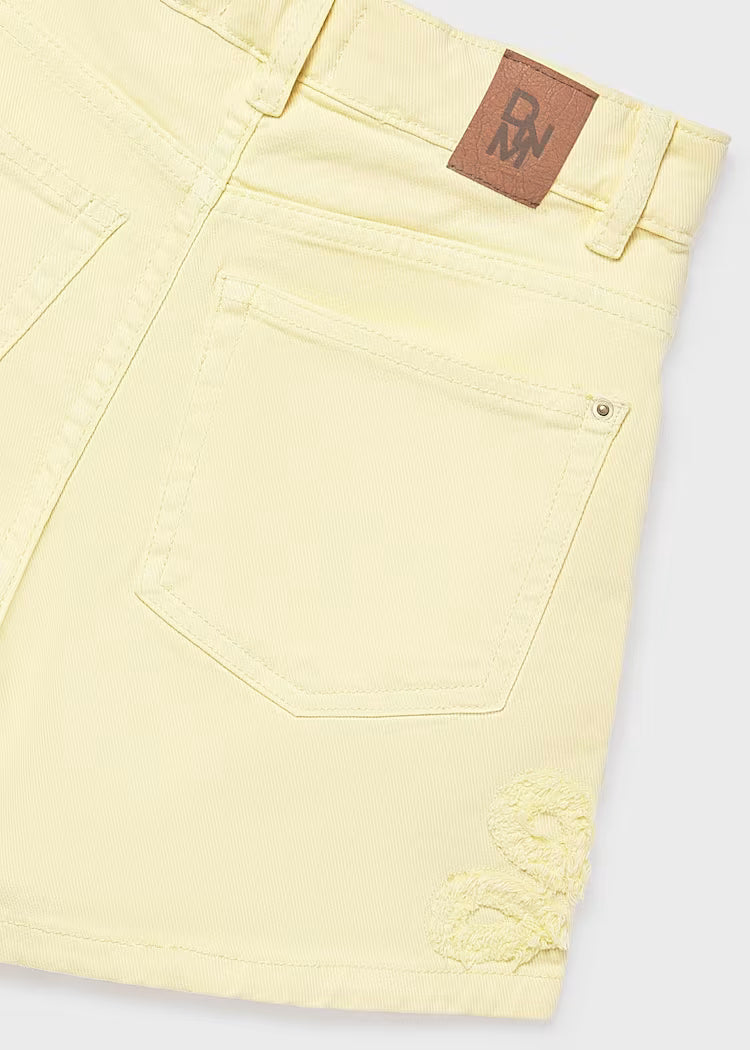 Pantalón corto sarga chica